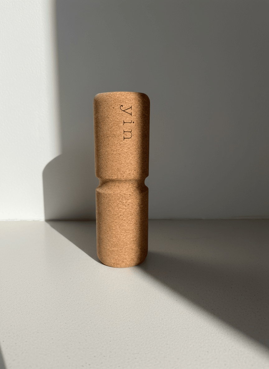 Cork Massage Roller 30cm x 10cm - Yin Yoga Mats -