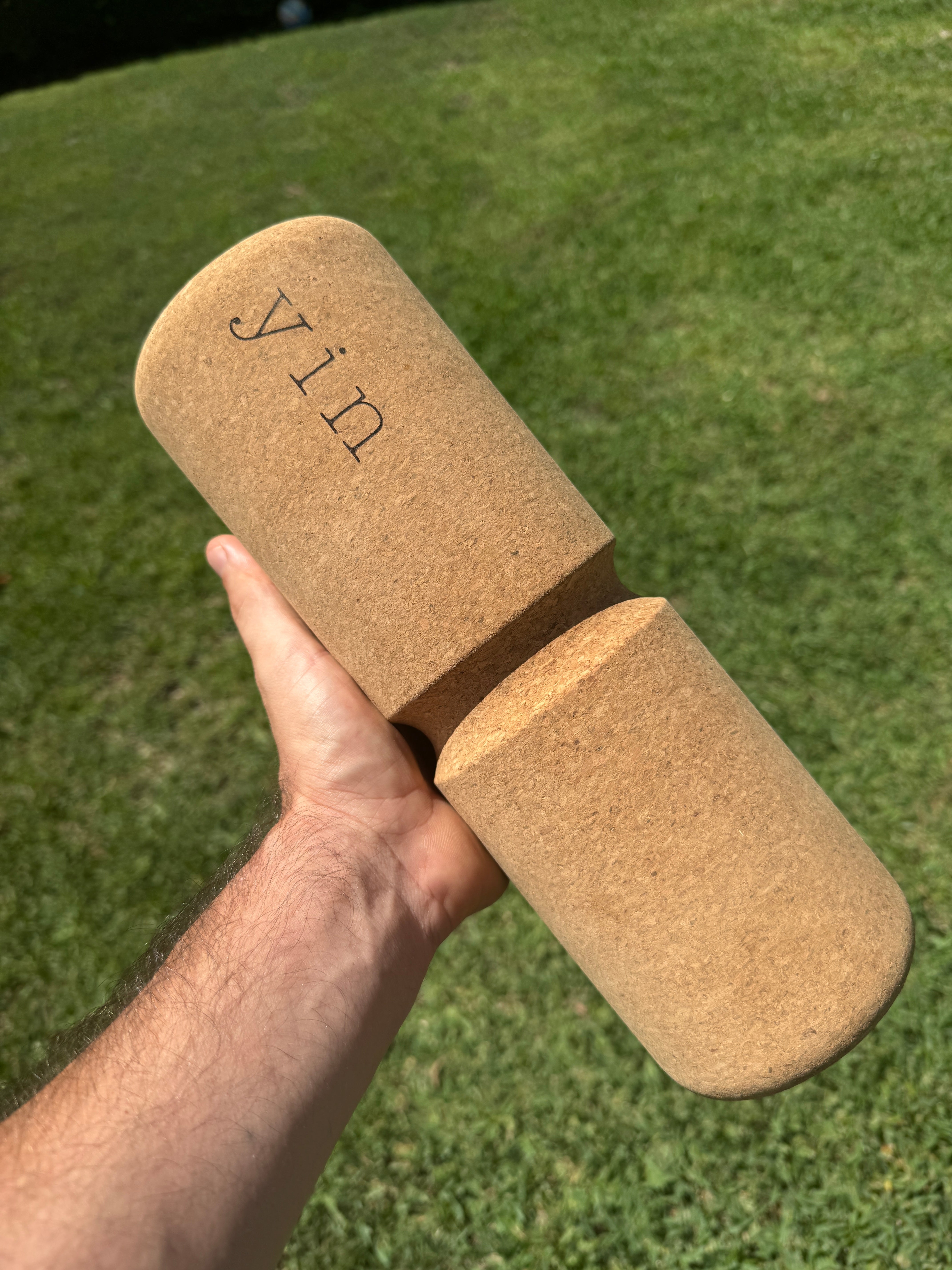 Cork Massage Roller 30cm x 10cm - Yin Yoga Mats -