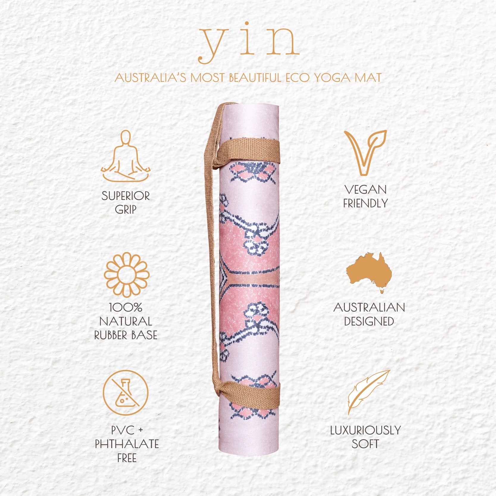 Marrakesh Printed Yoga Mat - Yin Yoga Mats - Yoga Mats