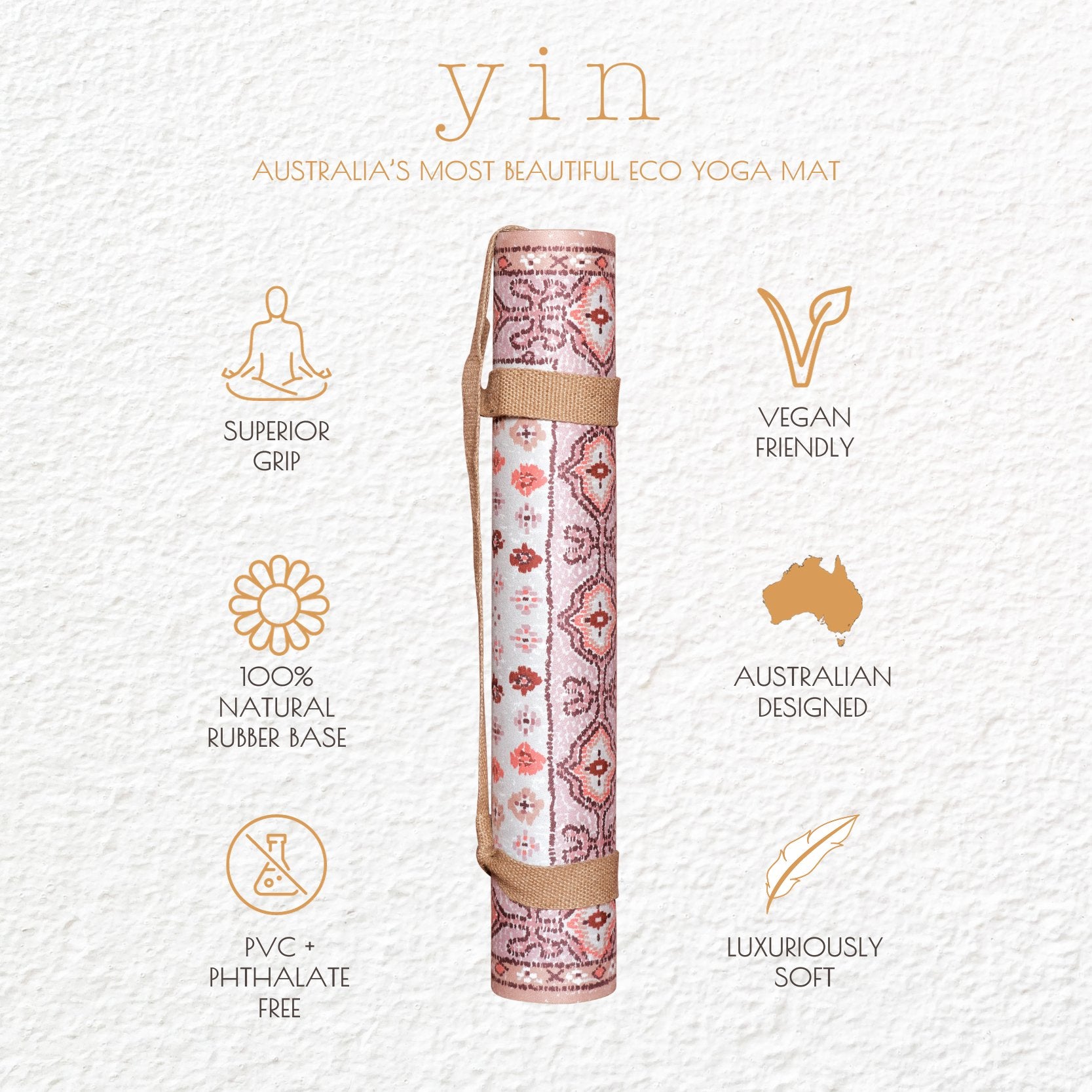 Vista Yoga Mat - Yin Yoga Mats - Yoga Mats