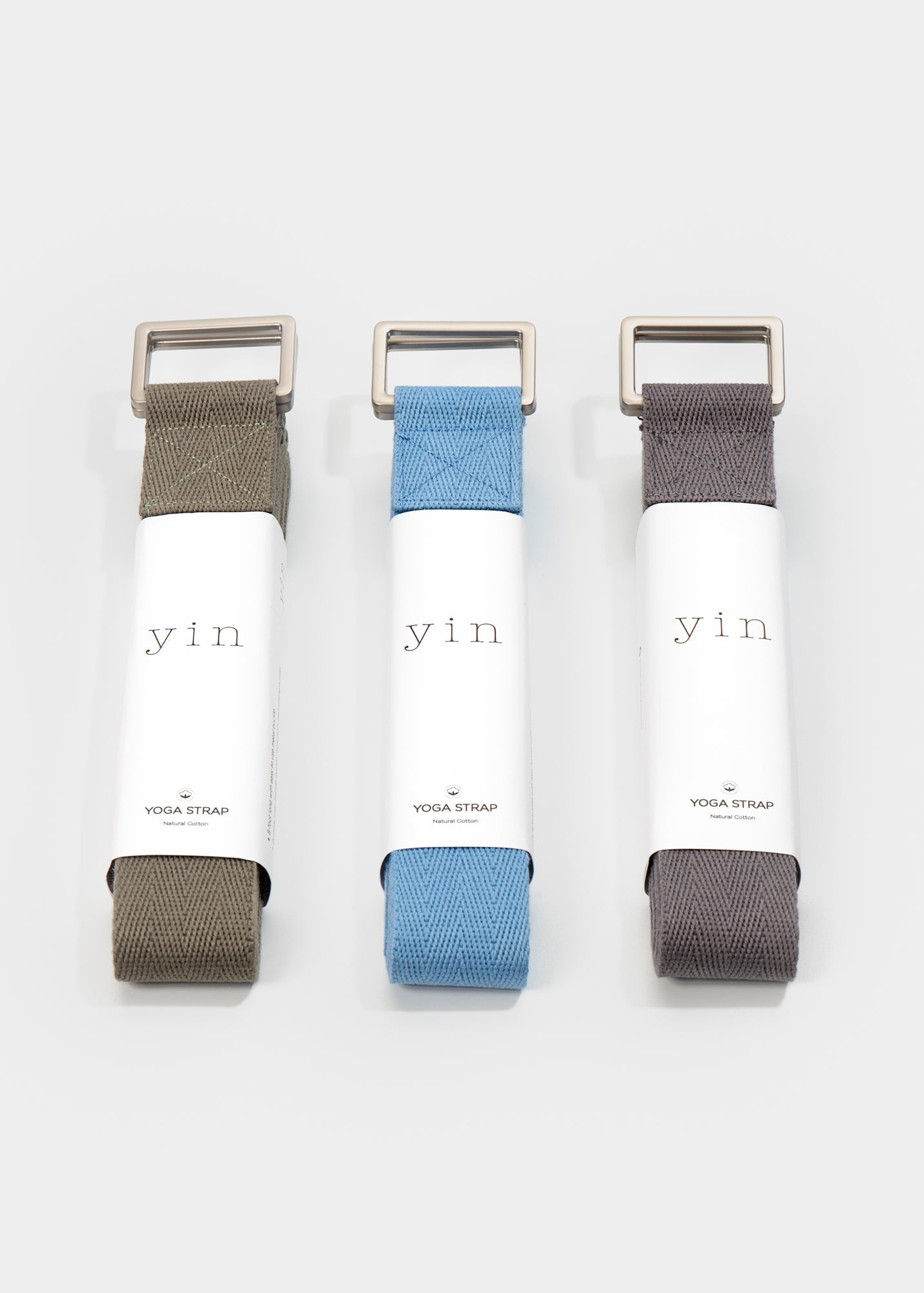 Yoga Strap - 100% Organic Cotton - Yin Yoga Mats -