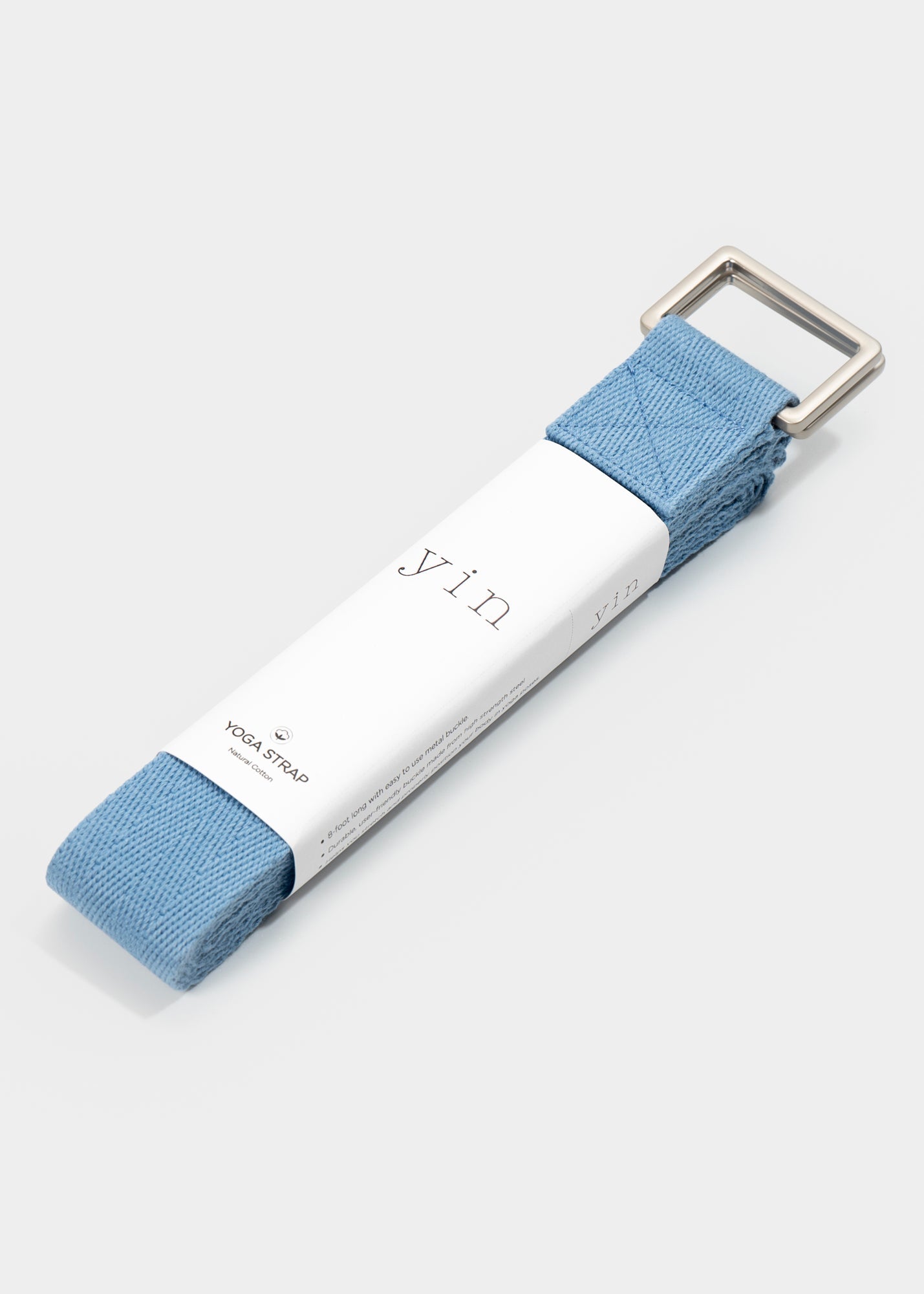 Yoga Strap - 100% Organic Cotton - Yin Yoga Mats -