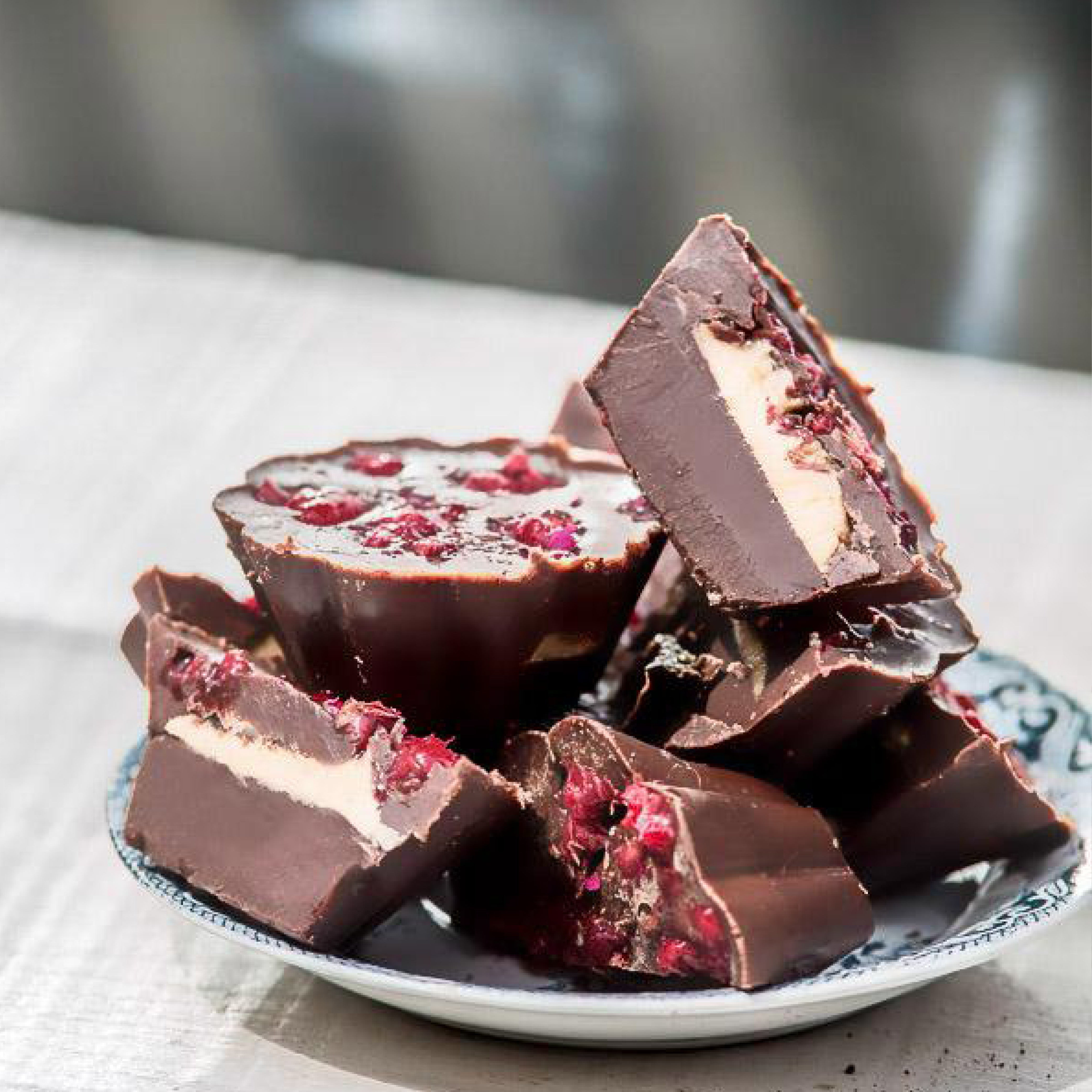 Cacao chaga berry bites - Yin Yoga Mats