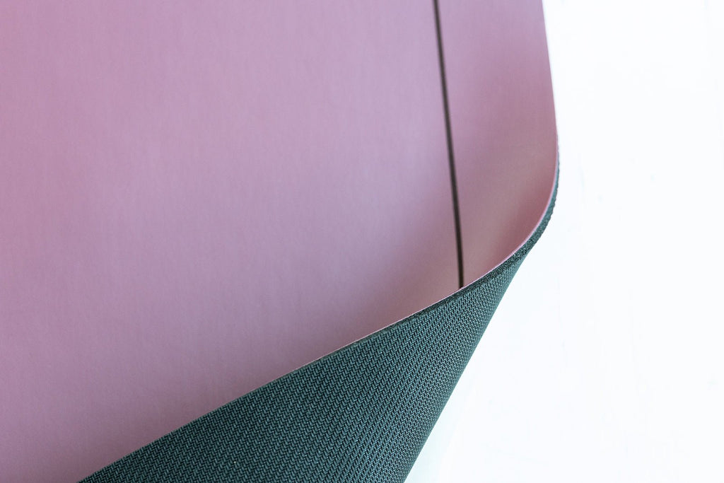 5mm Premium Yoga Mats - Mauve - Yin Yoga Mats - Printed Yoga Mat