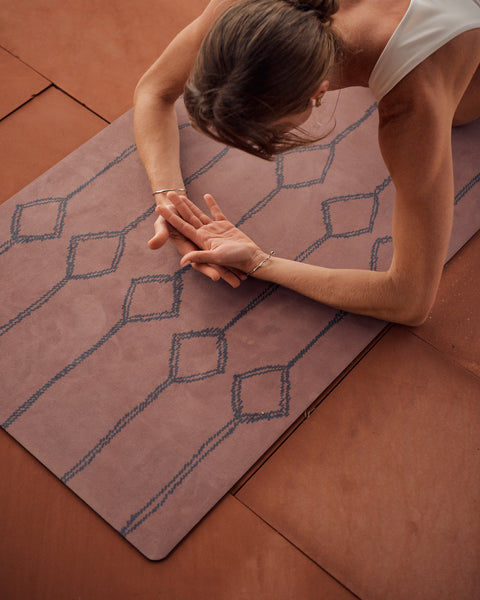 Beni Printed Yoga Mat  Eco-Friendly by Yin Yoga Mats