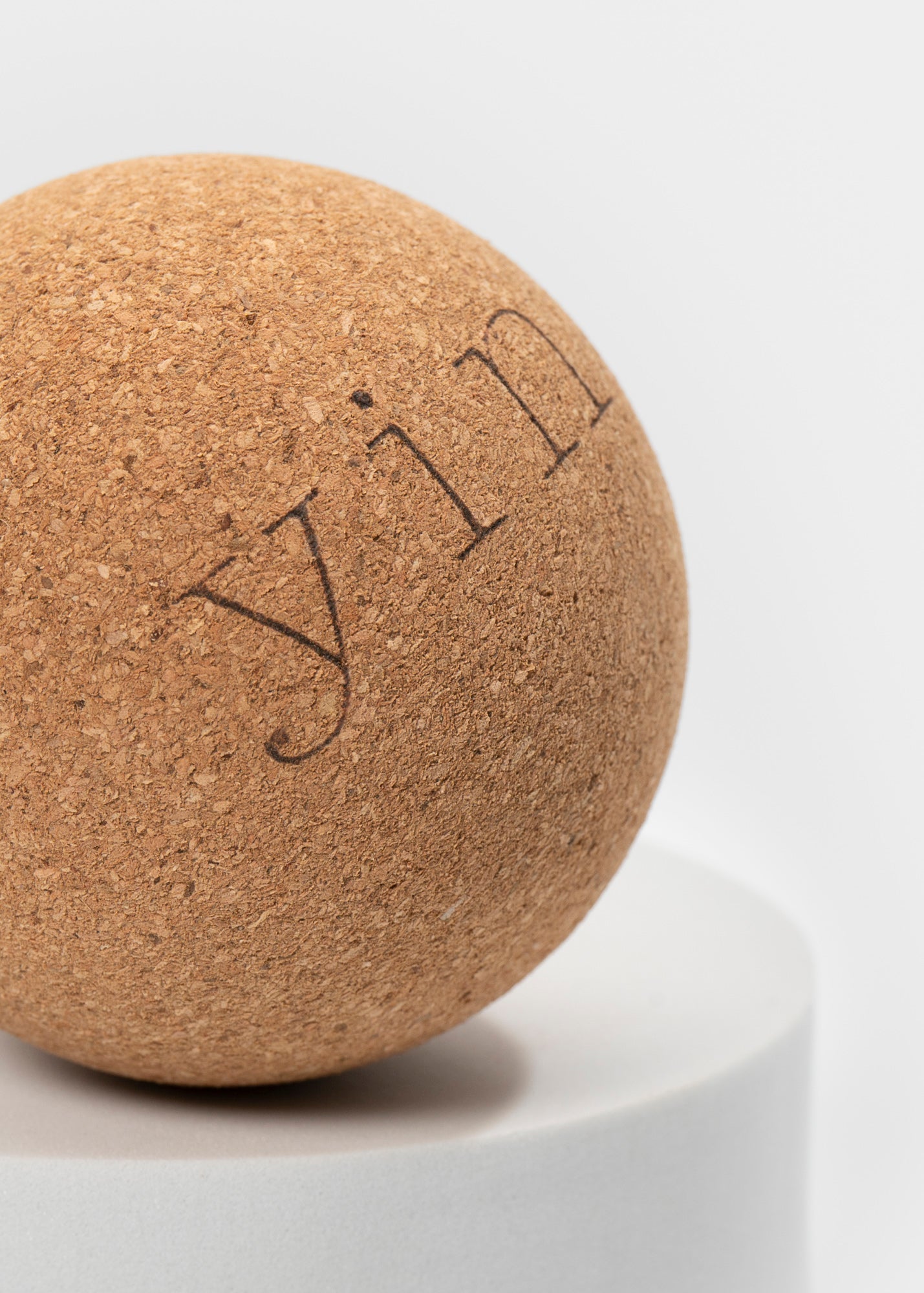 Cork Yoga Ball - Yin Yoga Mats -