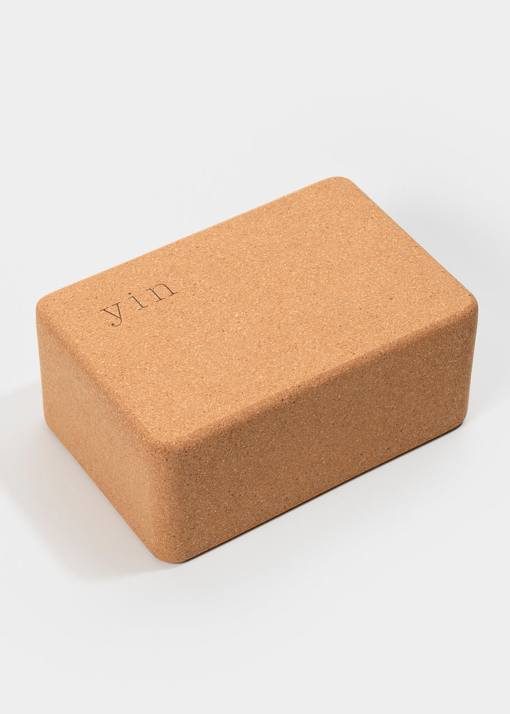 Cork Yoga Block  Eco-Friendly by Yin Yoga Mats