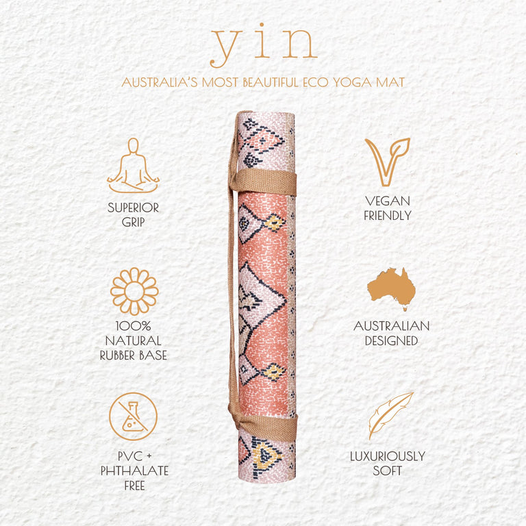 Beautifully Designed Printed Yoga Mat  Eco-Friendly and Sustainable – Yin Yoga  Mats