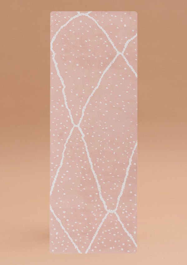 Safi eco yoga mat in downward dog non slip non toxic