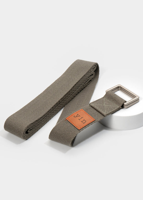 Yoga Strap - 100% Organic Cotton - Yin Yoga Mats -